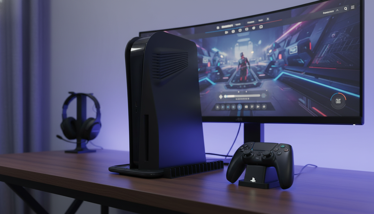 PlayNest Premium Side Plates for PS5 | Sleek Console Upgrade
