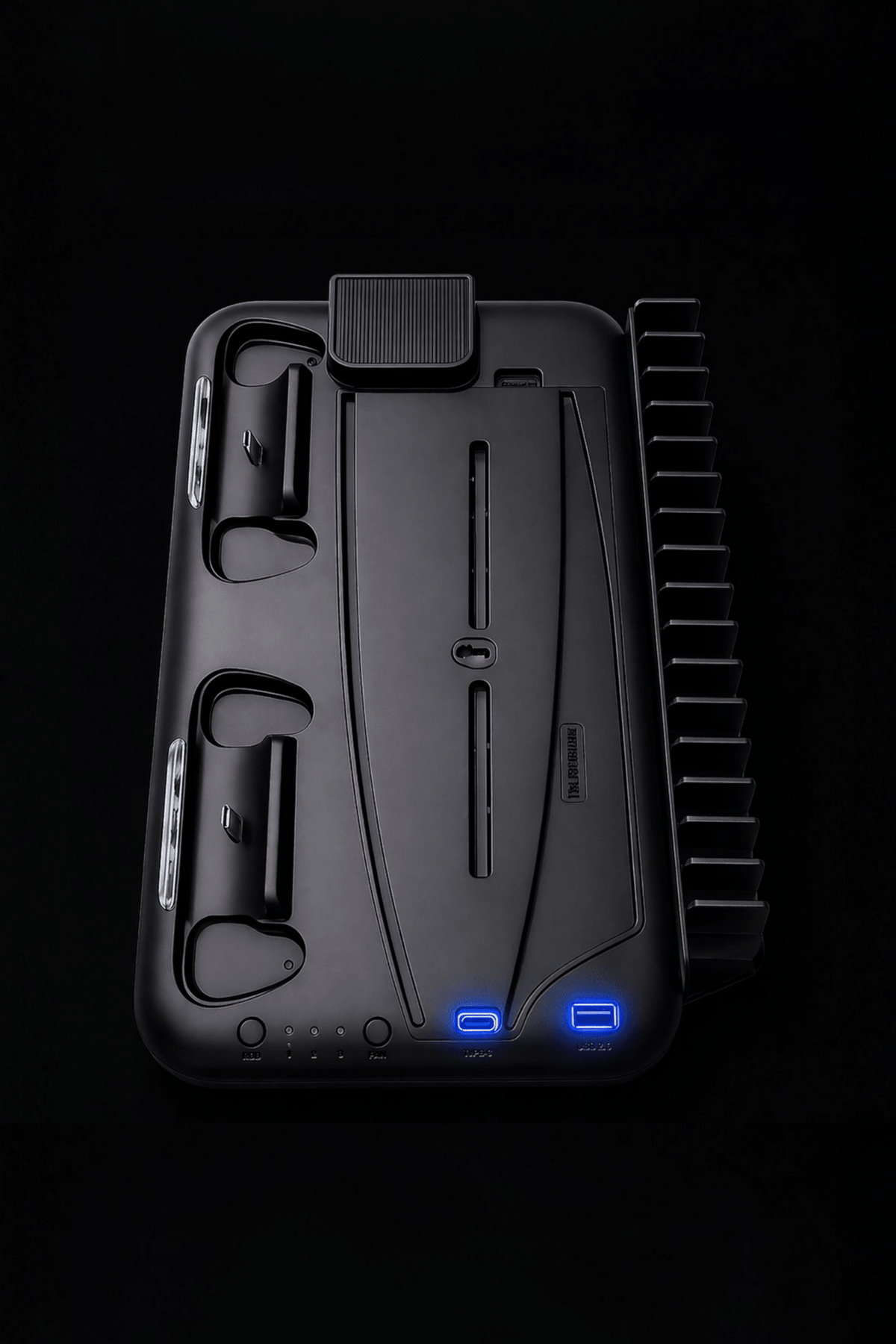 PlayNest Elite Vertical Stand for PS5 | Dual Controller Charging & Cooling - Asim Qayyum Jewelers