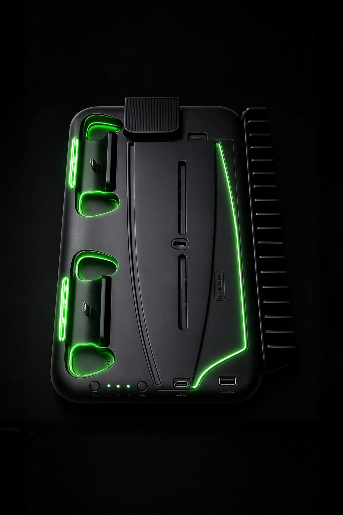 PlayNest Elite Vertical Stand for PS5 | Dual Controller Charging & Cooling - Asim Qayyum Jewelers