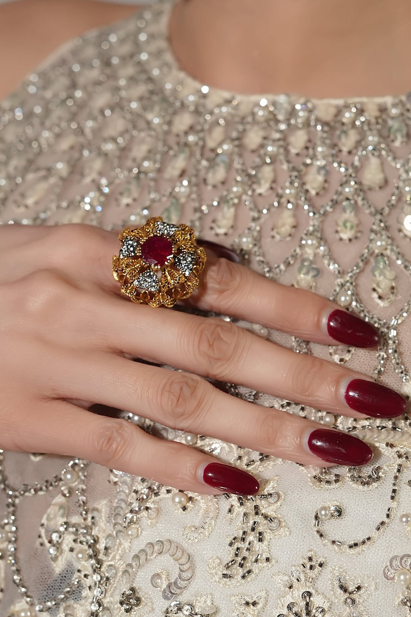 Ruby Crest | The Eternals - Asim Qayyum Jewelers
